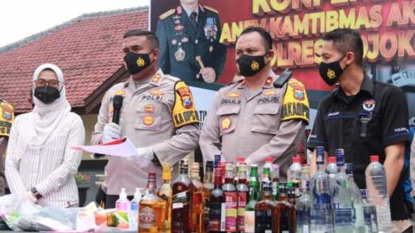 ANEV KAMTIBMAS TAHUN 2020 POLRESTA MOJOKERTO UNGKAP SEBANYAK 191 KASUS...